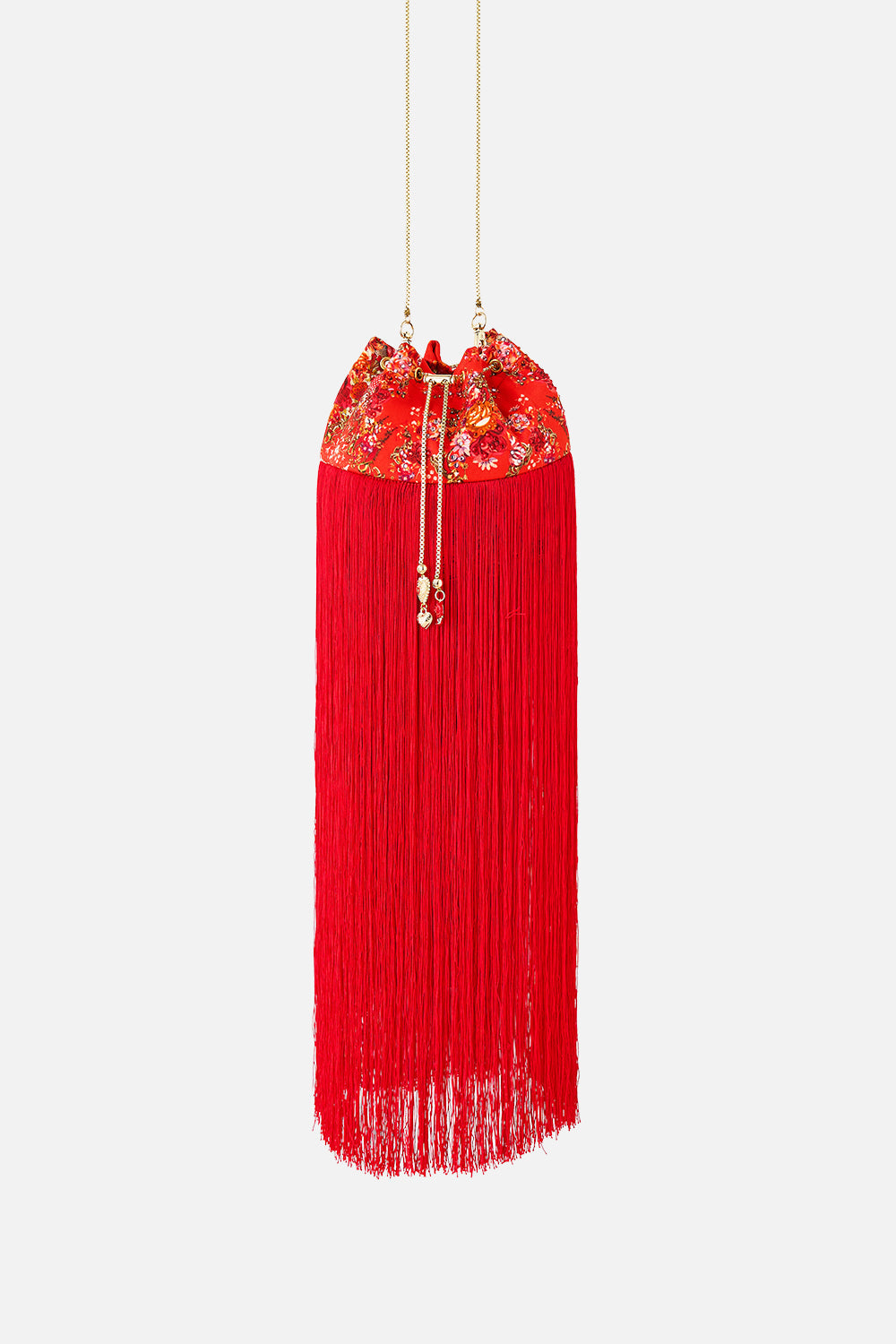 BOLSA CON CORDÓN Y FLECOS OLÉ OLÉ