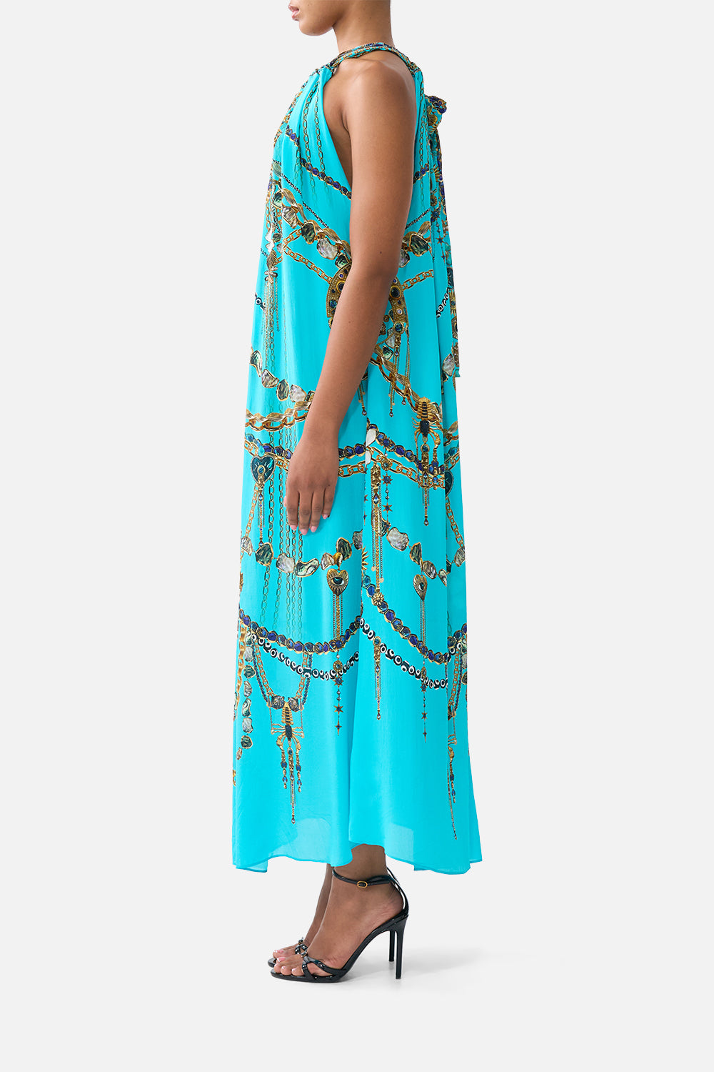 Totems And Treasures Drawstring Dress | CAMILLA US – CAMILLA
