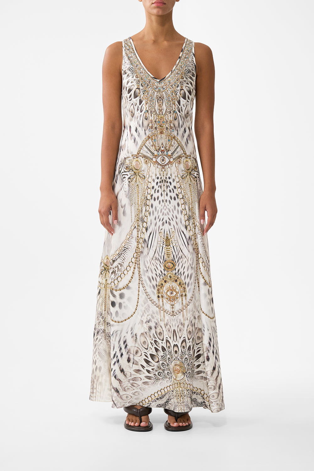 VESTIDO DE TIRANTES AL BIES LADY LIONHEART