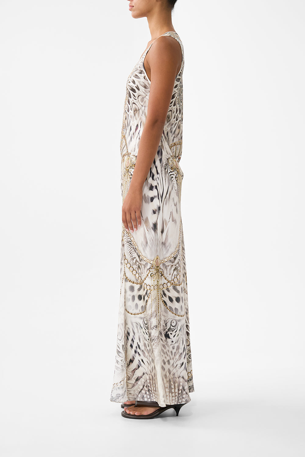 VESTIDO DE TIRANTES AL BIES LADY LIONHEART