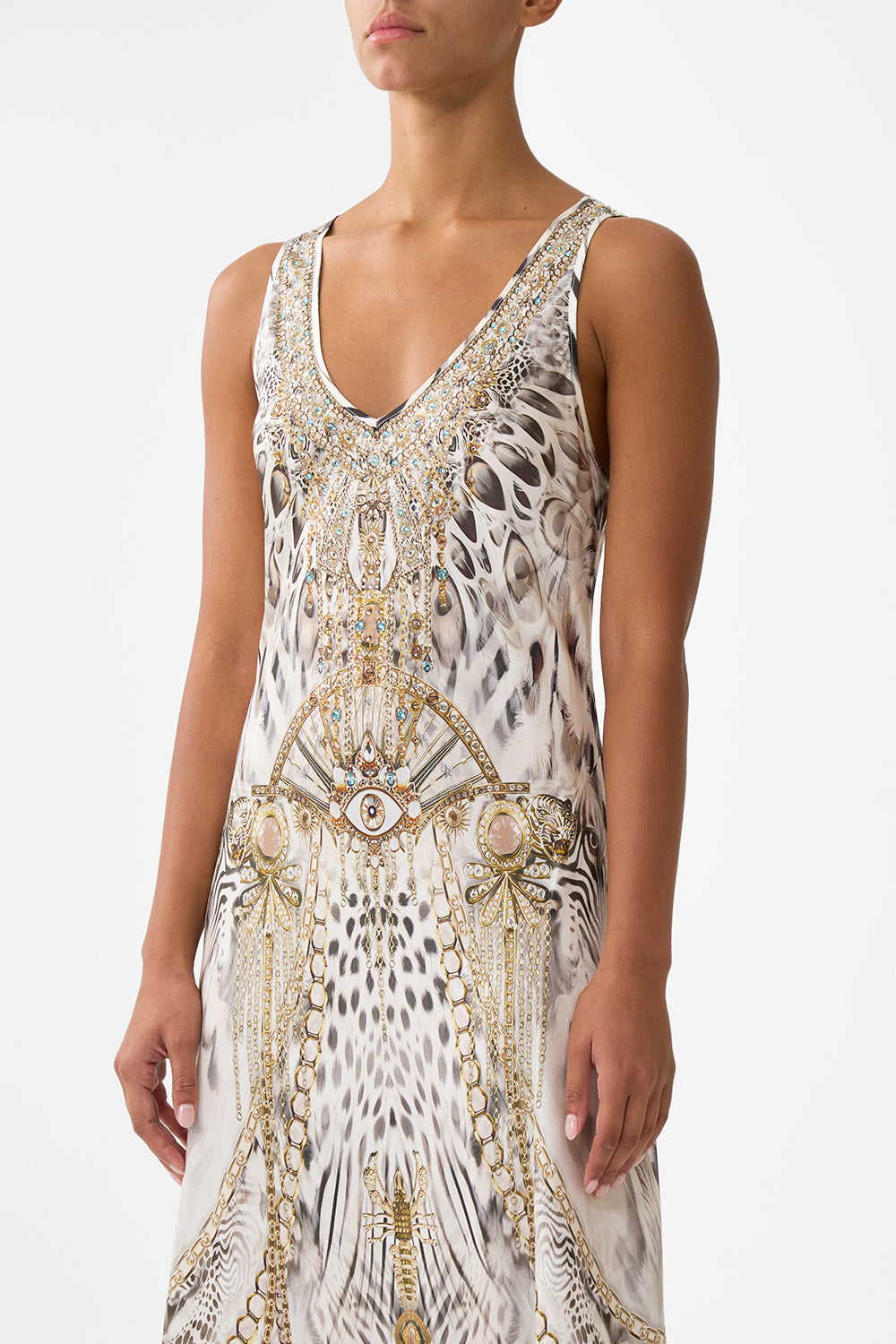 VESTIDO DE TIRANTES AL BIES LADY LIONHEART
