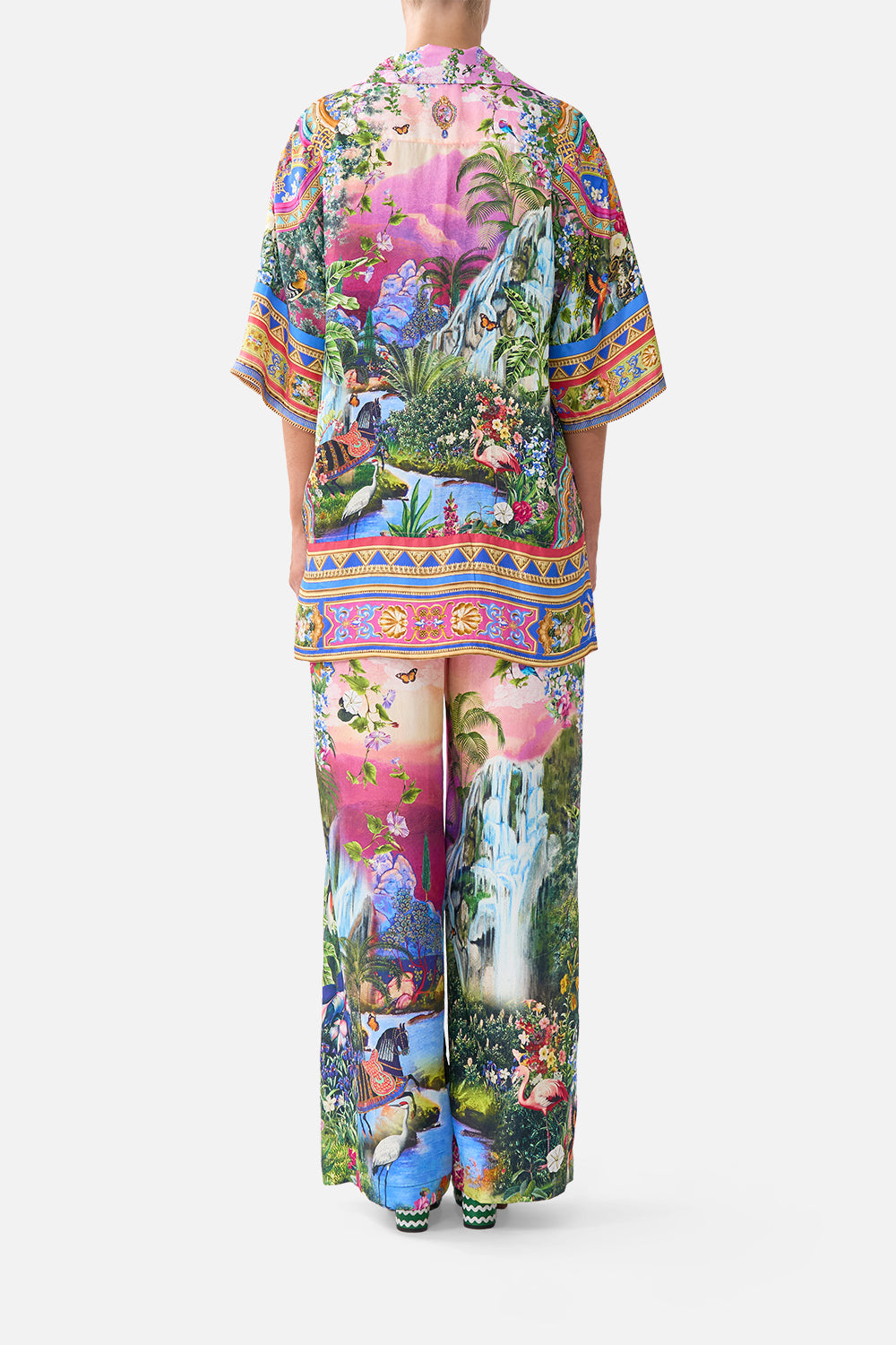 OVERSIZED SHIRT WITH POCKET TURKISH DELIGHT