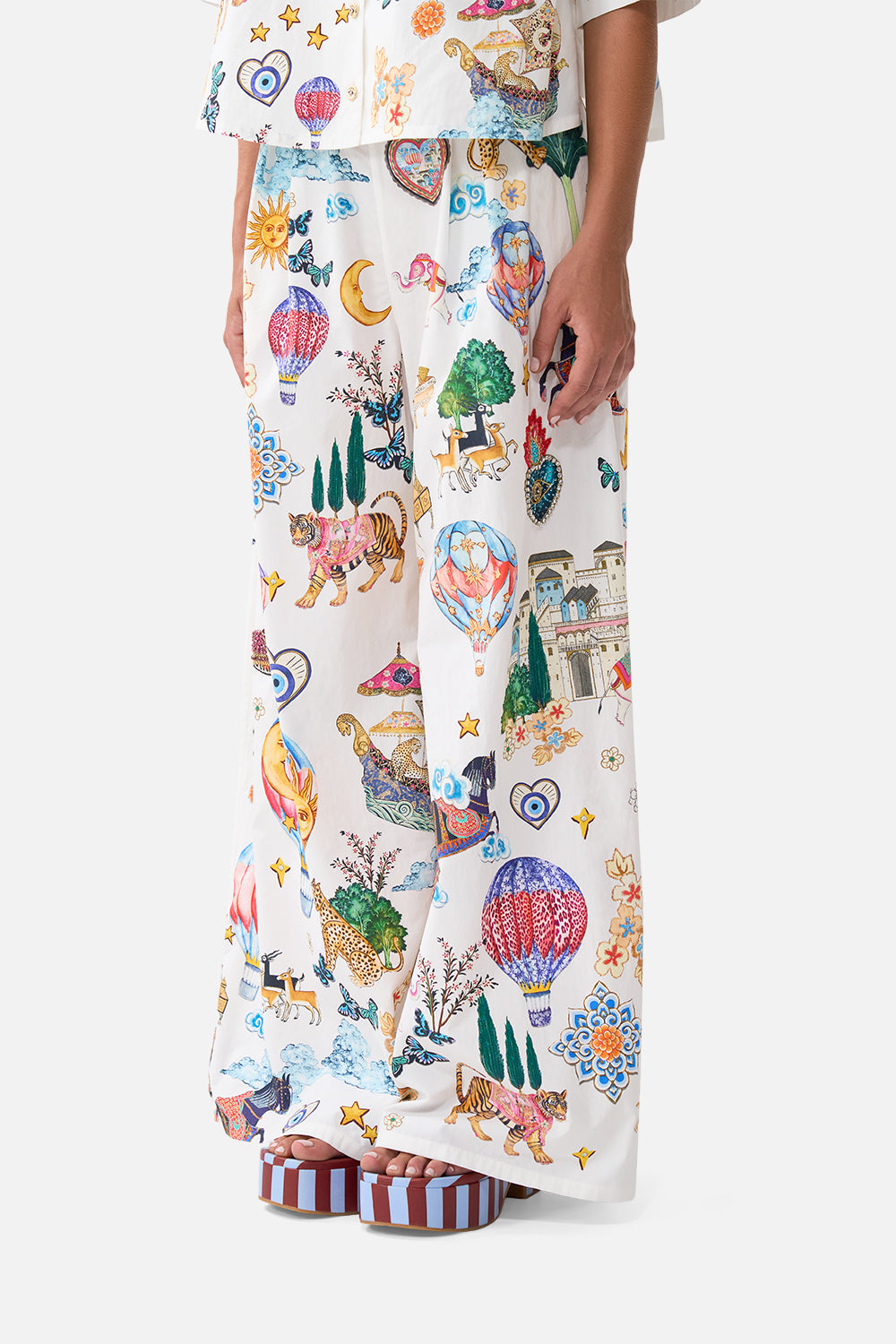 TUCK FRONT PANT KAPADOKYA KITSCH