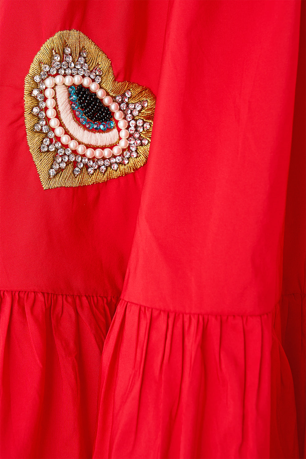 MINIVESTIDO HALTER CON VOLANTES EN EL BAJO NAZAR NIRVANA