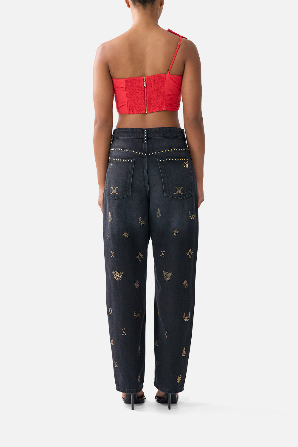 ASYMMETRIC BOW TOP NAZAR NIRVANA