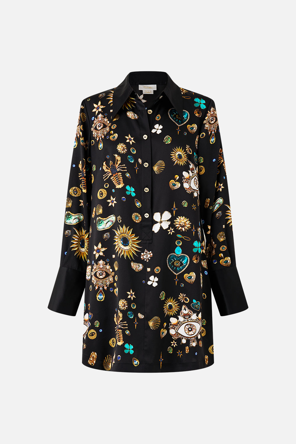 MINI SHIRT DRESS AMULETS AND ALCHEMY