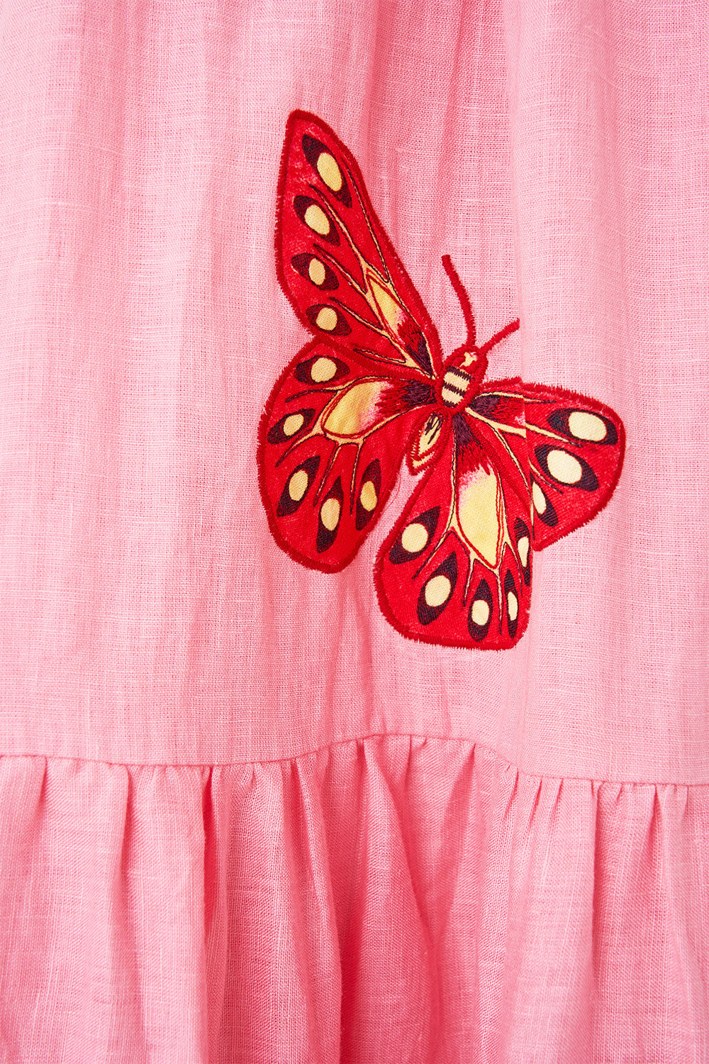 LONG HIGH WAISTED TIERED SKIRT COLLAGE KINGDOM