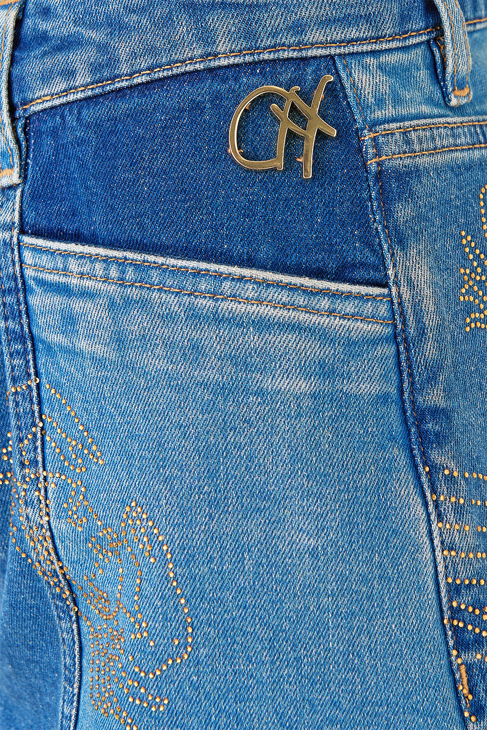 JEANS CORTOS DE MEZCLILLA JENNA ZODIAC ZONE