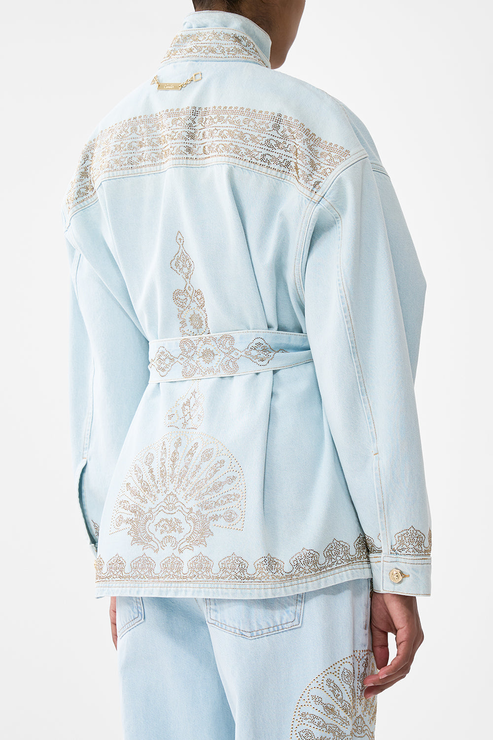 ALIKA ESTAMBUL ALCHEMY CHAQUETA CUELLO ALTO VAQUERA