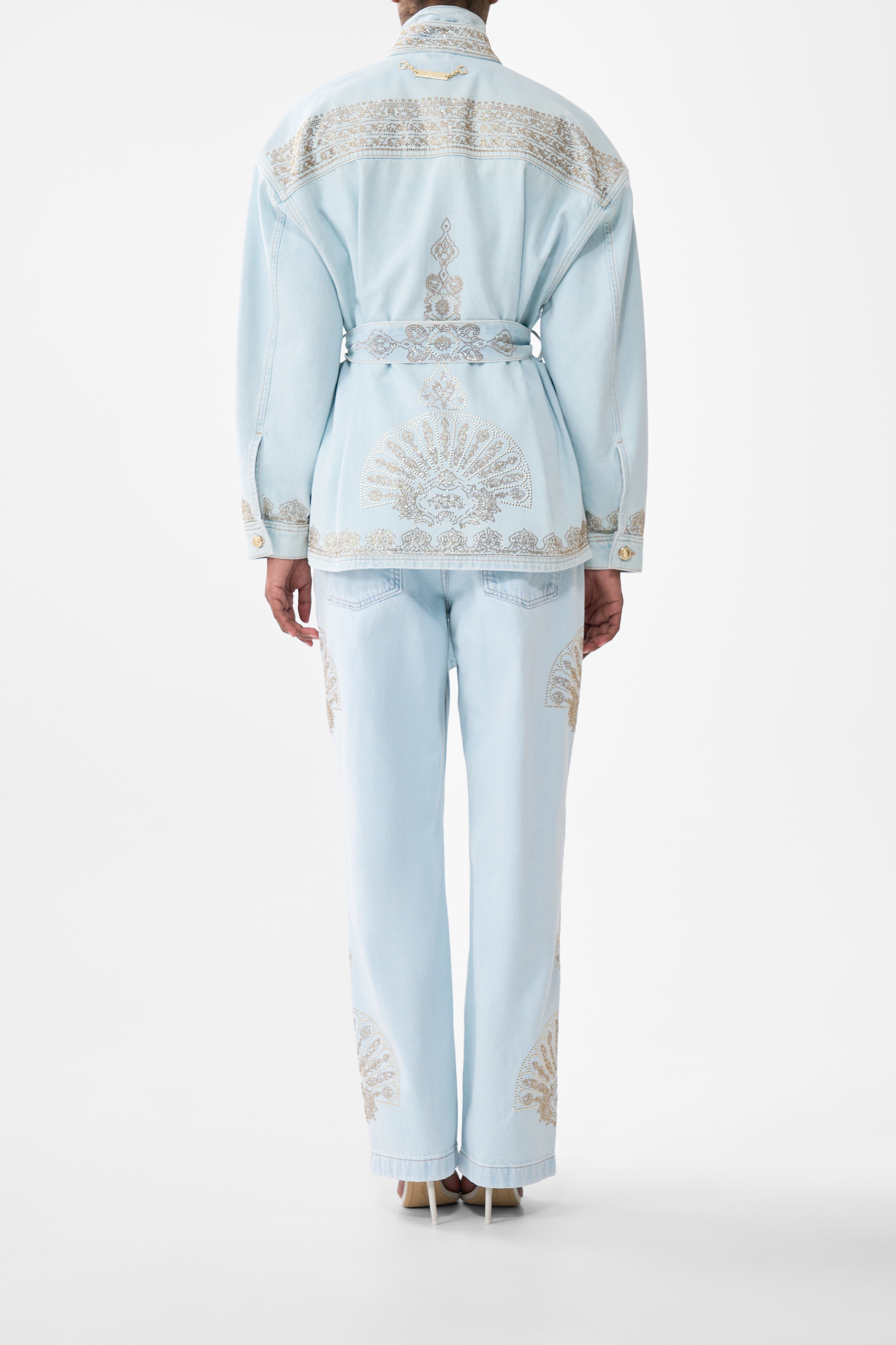 ALIKA ESTAMBUL ALCHEMY CHAQUETA CUELLO ALTO VAQUERA