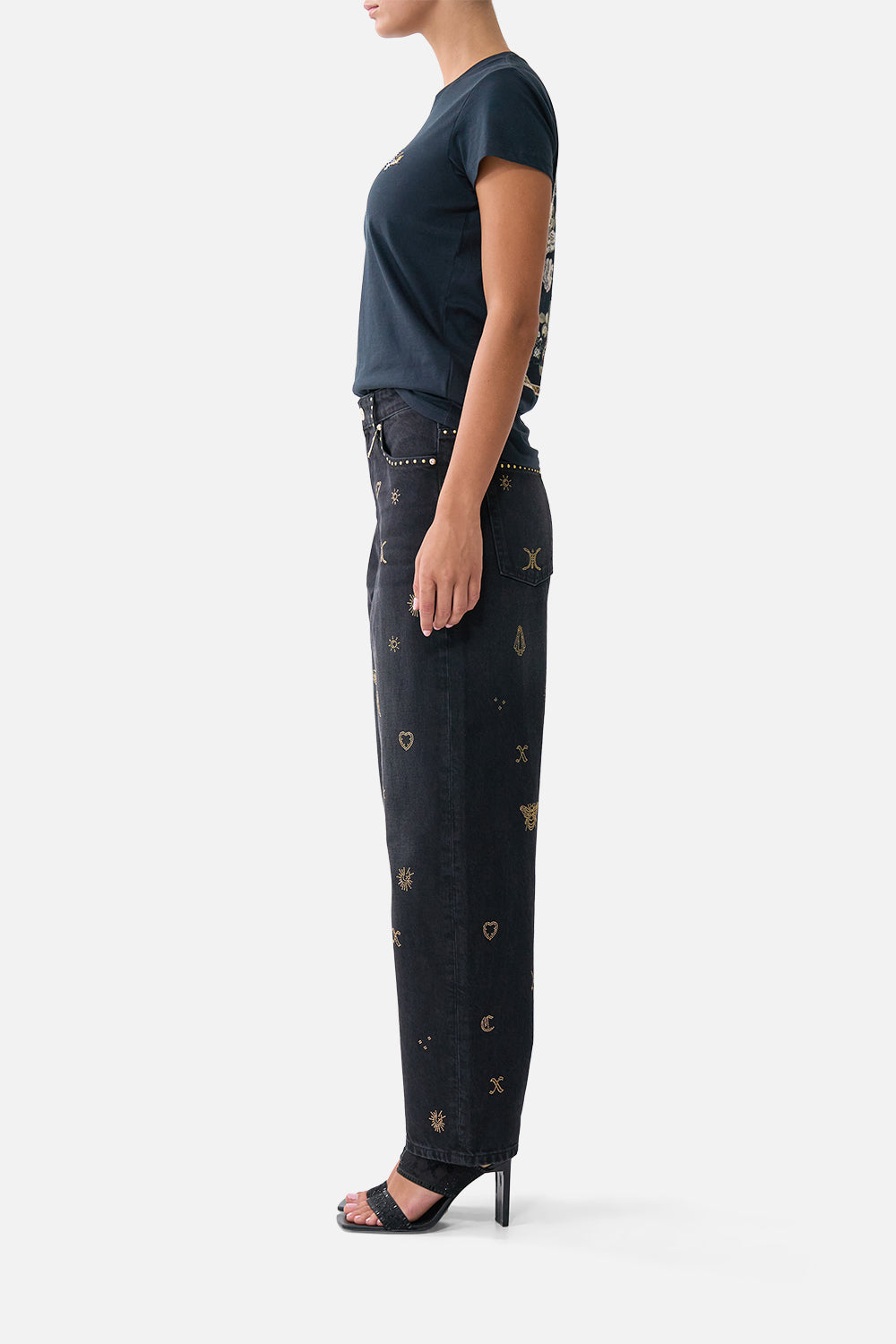 MILLA HEIRLOOM EMPIRE GIRLFRIEND JEAN DENIM