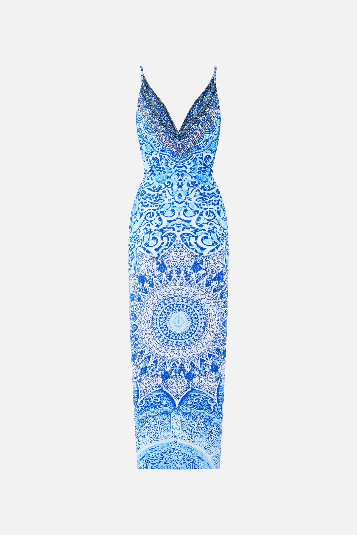 STRAPPY DRESS WITH TWIST FRONT THE BOSPHOROUS