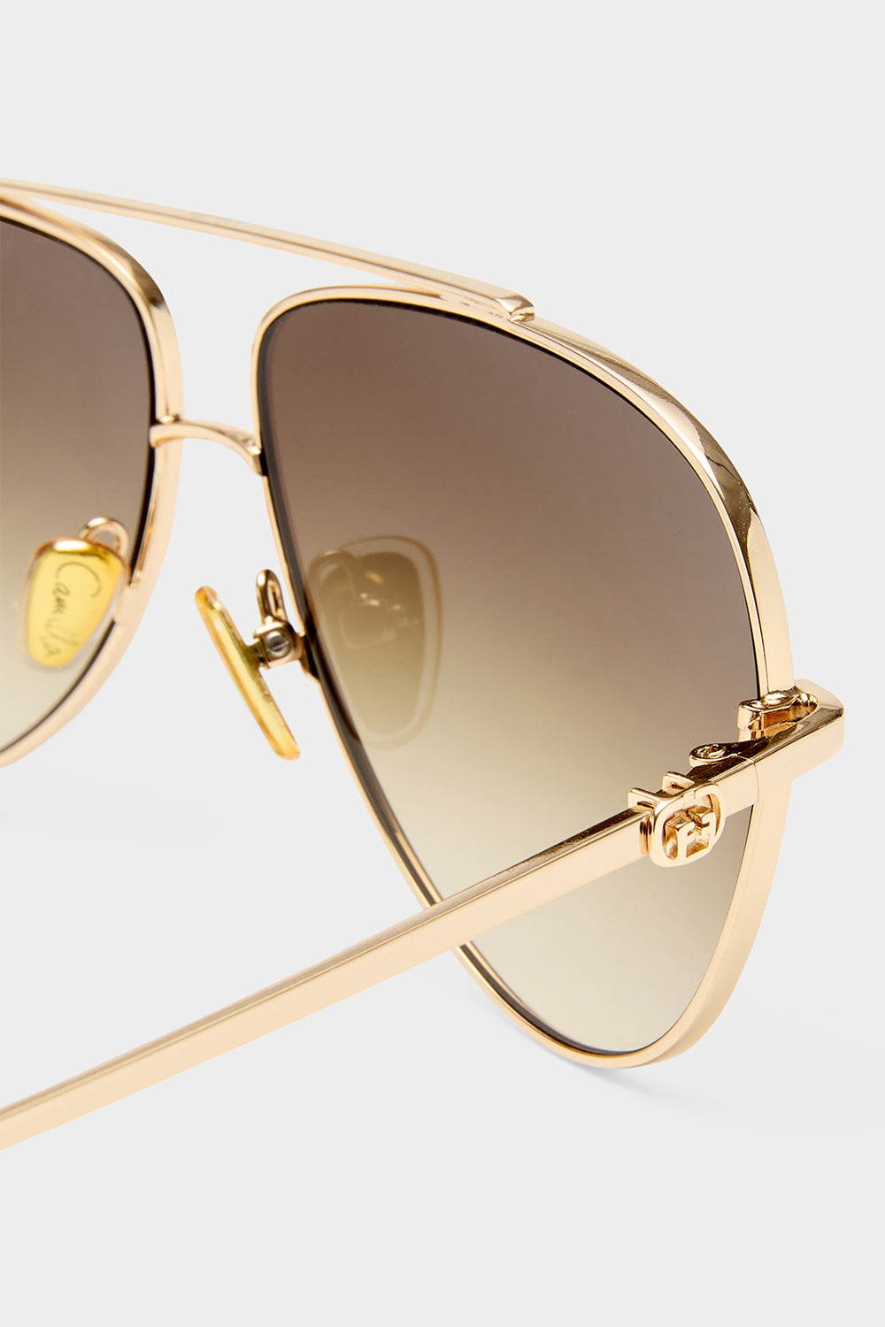 LAS GAFAS DE SOL VOYAGE ORO / LEOPARDO