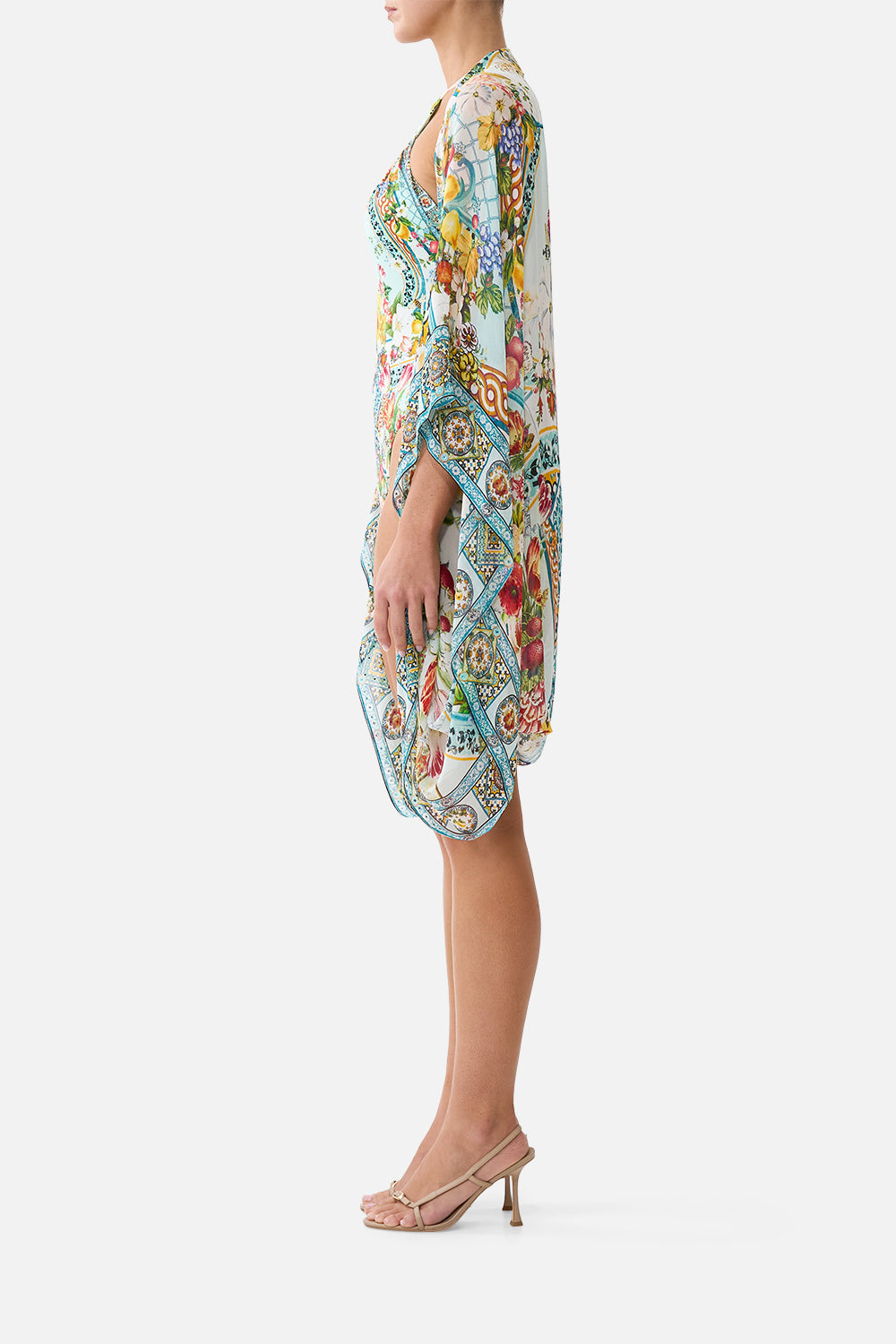 SILK CHIFFON SHRUG MAGIC OF THE MERCADO