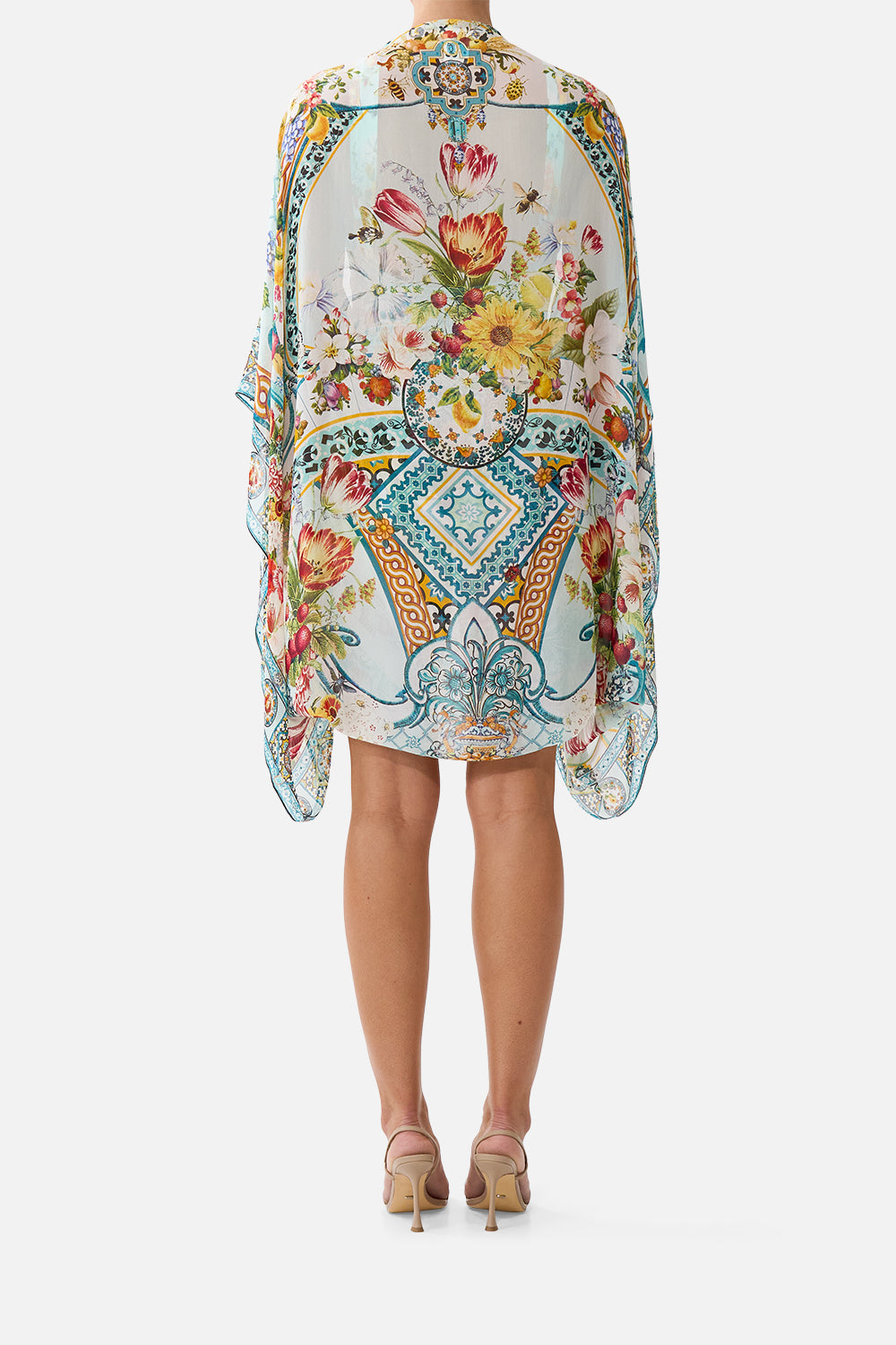 SILK CHIFFON SHRUG MAGIC OF THE MERCADO
