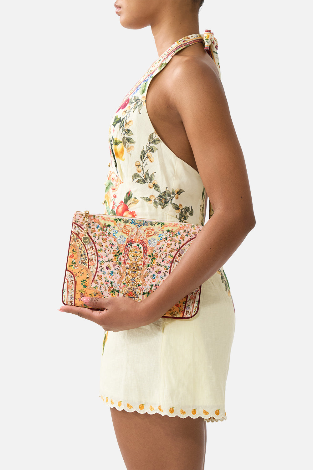 CLUTCH PEQUEÑO DE LONA VA VA VINTAGE