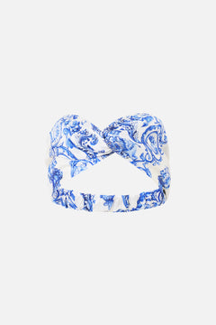 WOVEN TWIST HEADBAND CERAMIC PANORAMIC