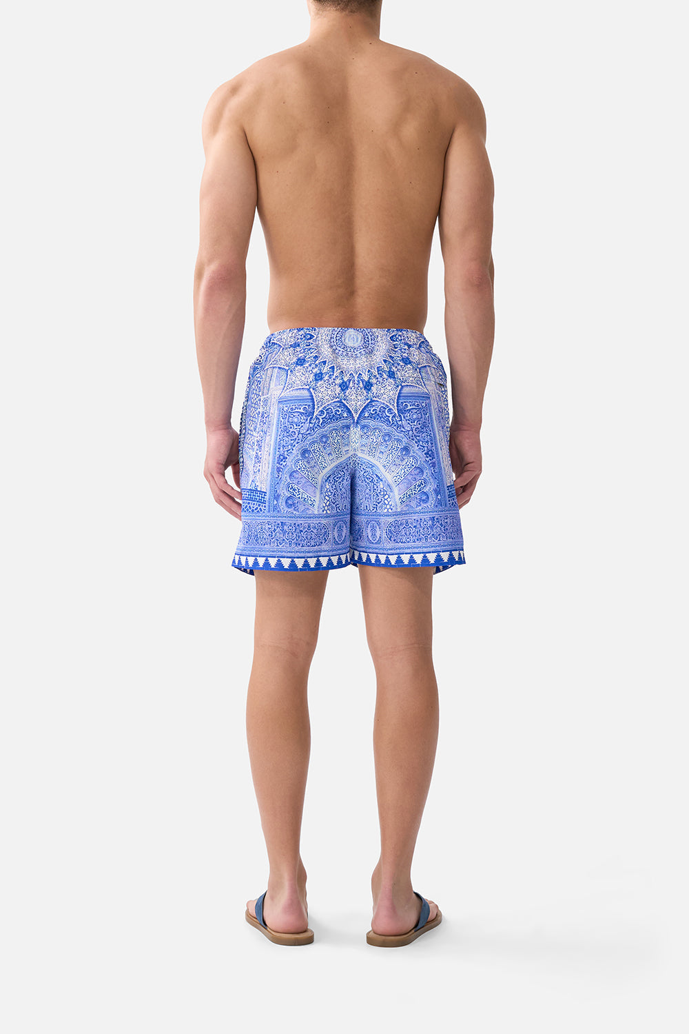 MID LENGTH BOARDSHORT WITH ELASTIC WAIST THE BOSPHOROUS