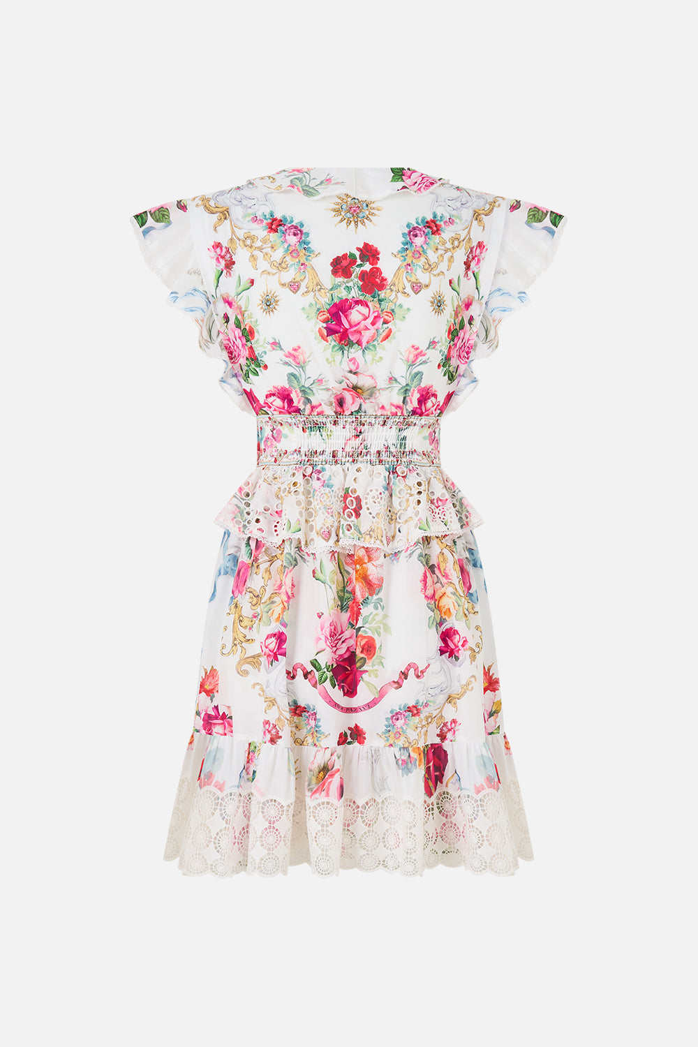 VESTIDO CORTO CON VOLANTES TORERO LIBERTINE