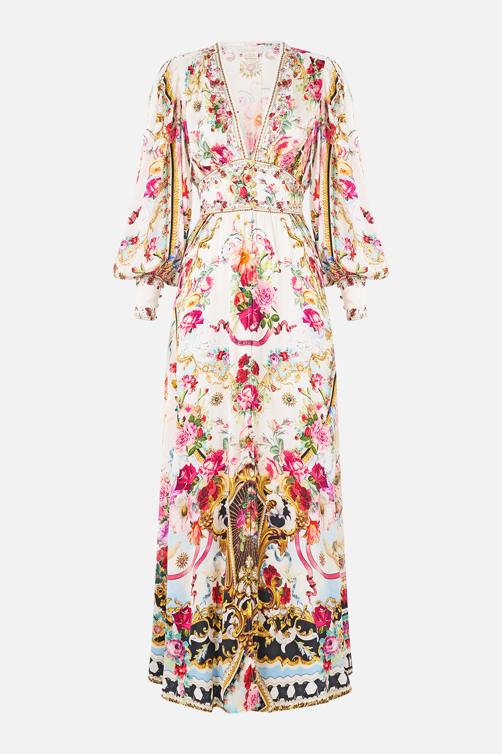 VESTIDO CON CINTURILLA CON FORMA Y MANGAS FRUNCIDAS TORERO LIBERTINE