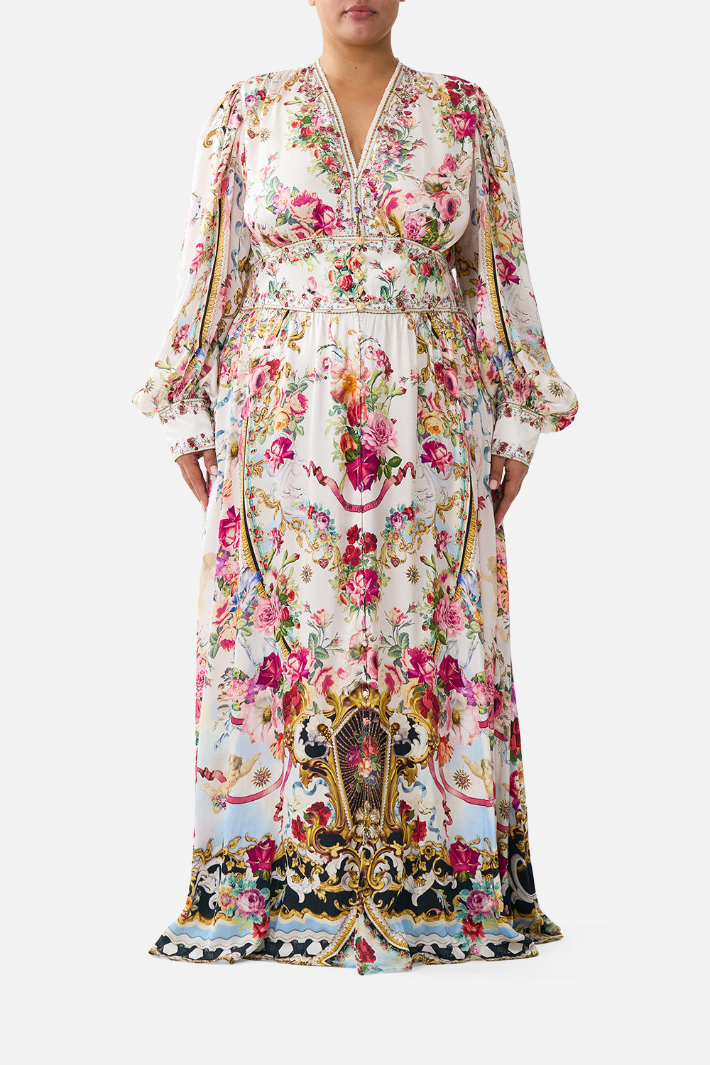 VESTIDO CON CINTURILLA CON FORMA Y MANGAS FRUNCIDAS TORERO LIBERTINE