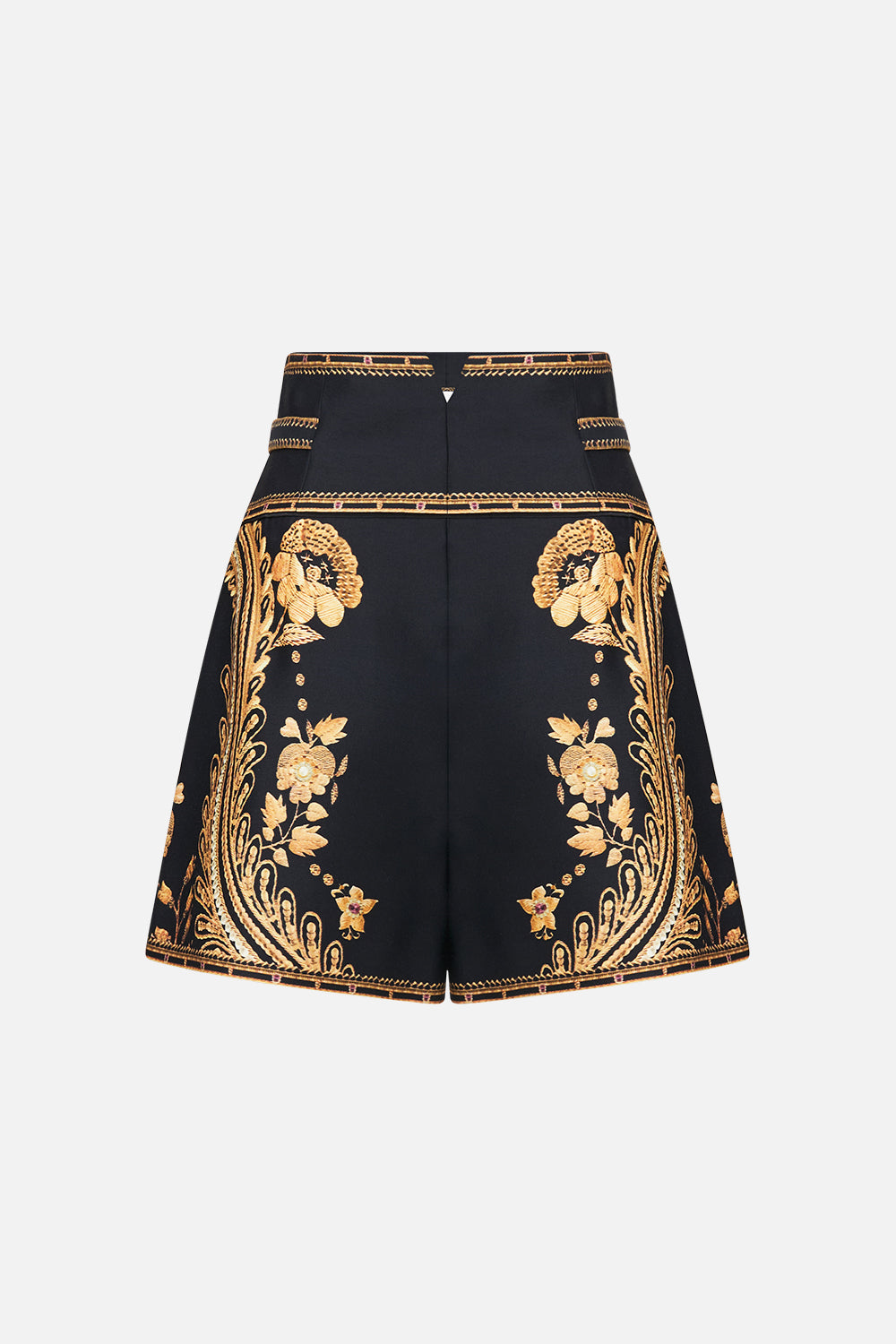 HIGH WAIST SHORT WITH BUTTON DETAIL TAURUS RISING