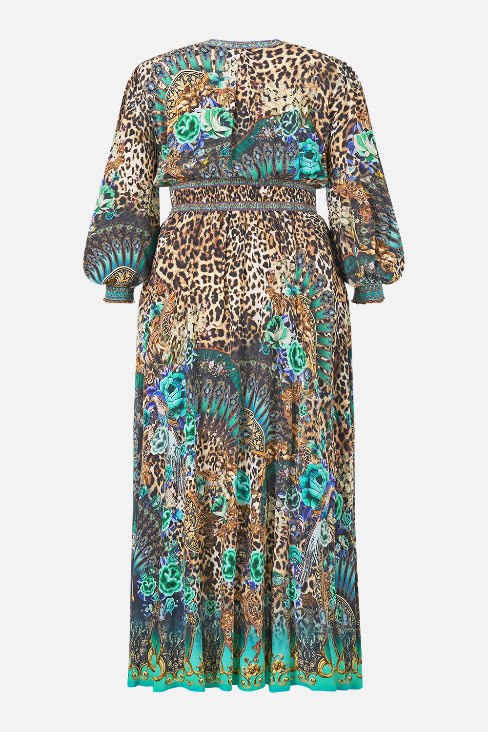 BUTTON DRESS WITH SHAPED WAISTBAND FLAMENCO EUPHORIA