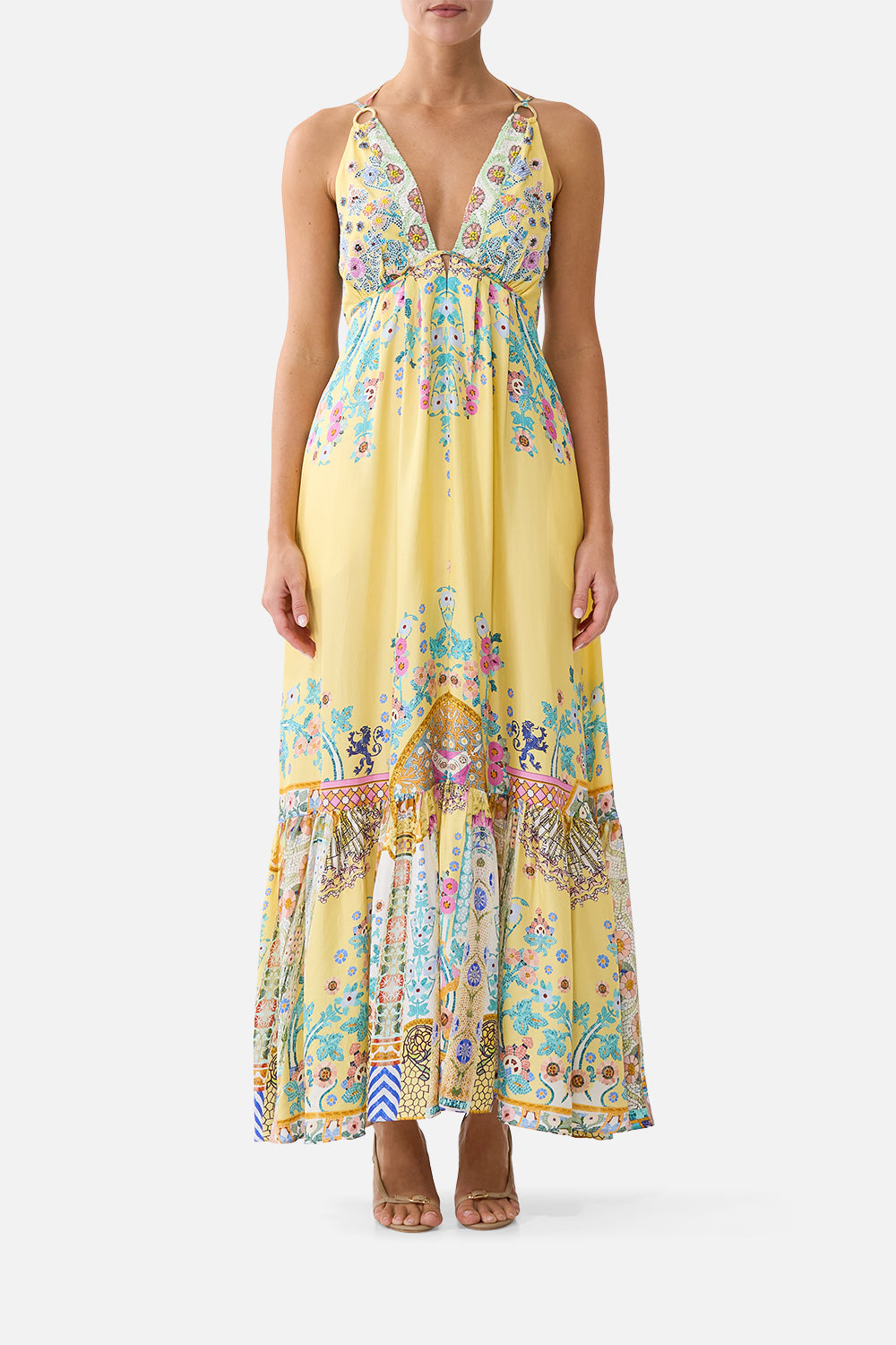 VESTIDO CON VOLANTES CON HERRAJES BARCELONA BEBÉ