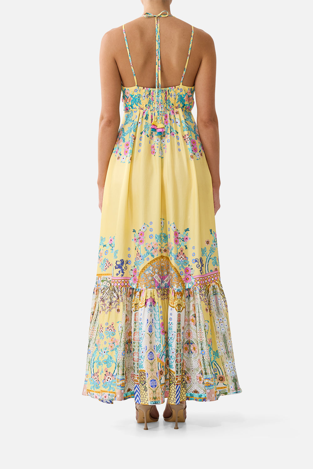 TIERED DRESS WITH HARDWARE BARCELONA BEB√â