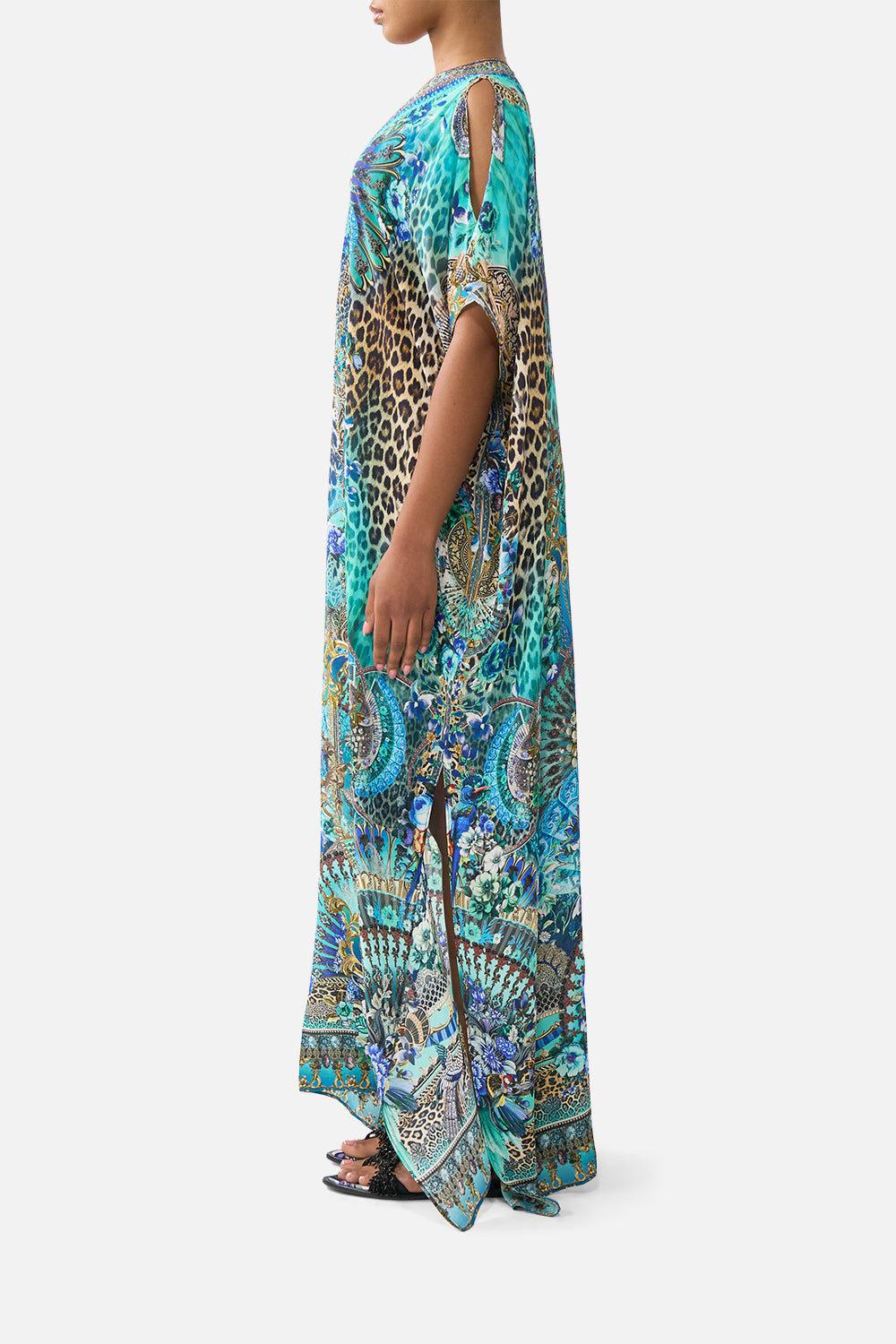 The Flamenco Euphoria Slim Fit Kaftan With Split | CAMILLA US