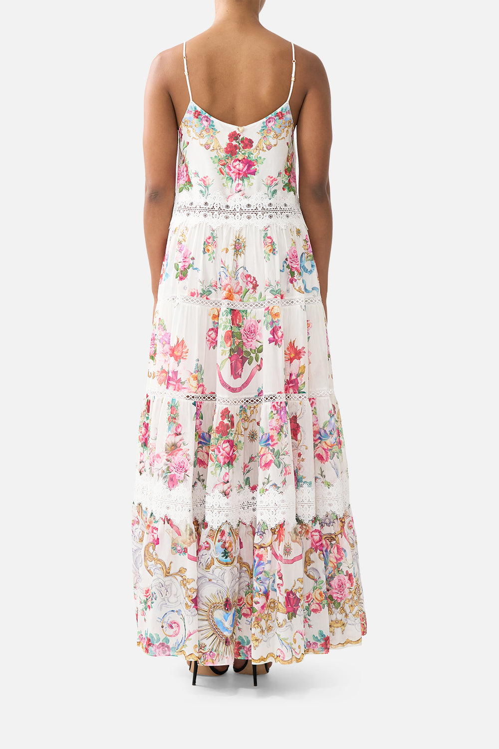 VESTIDO DE TIRAS EN CAPAS TRAPEZE TORERO LIBERTINO