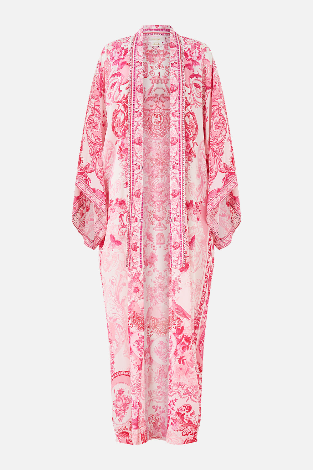 KIMONO DE CAPAS CON CUELLO LIVIN LA VIDA ROSA