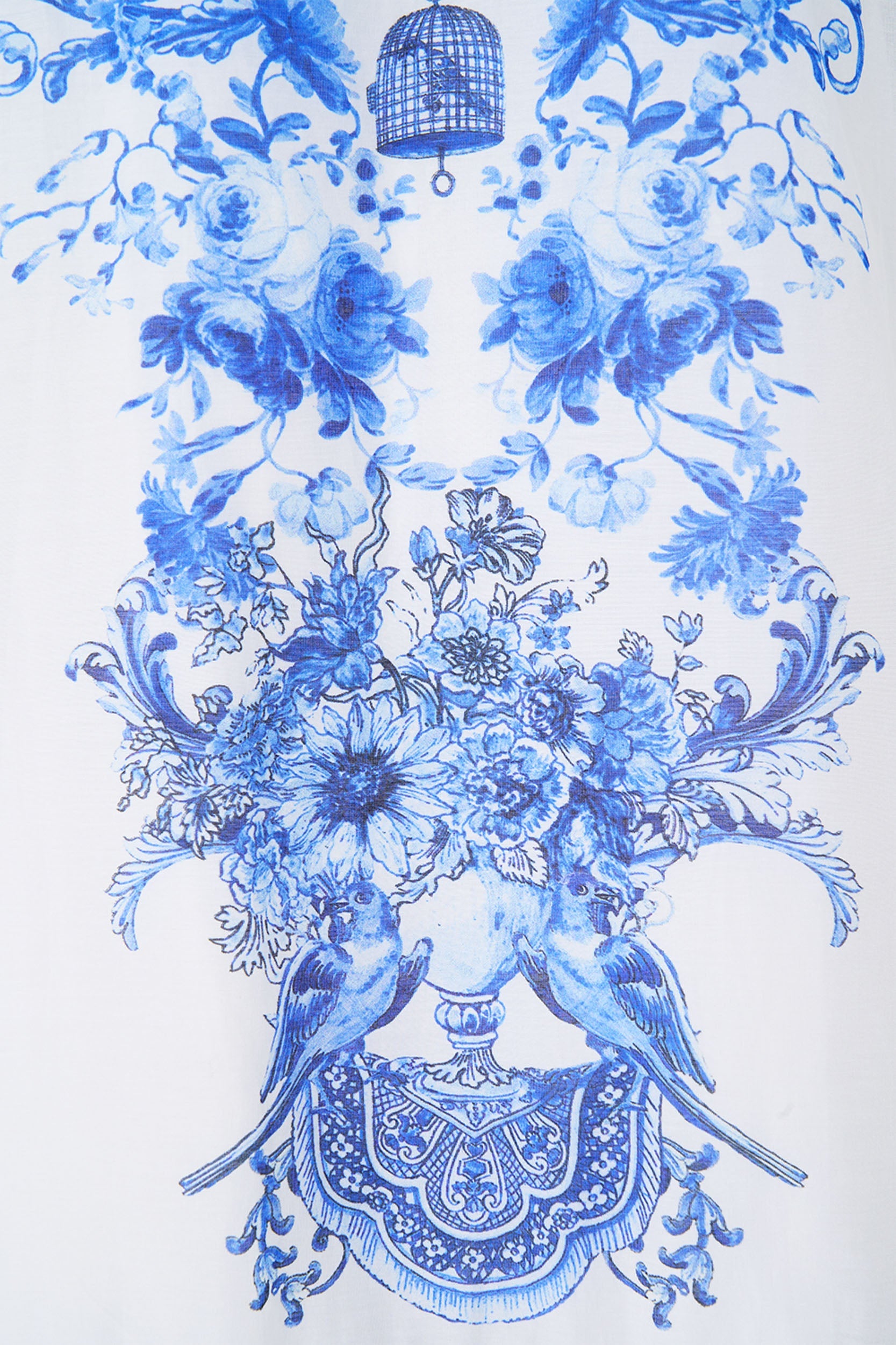 VESTIDO EN PANELES CON FRUNCES CORTE EN A CERAMIC PANORAMIC