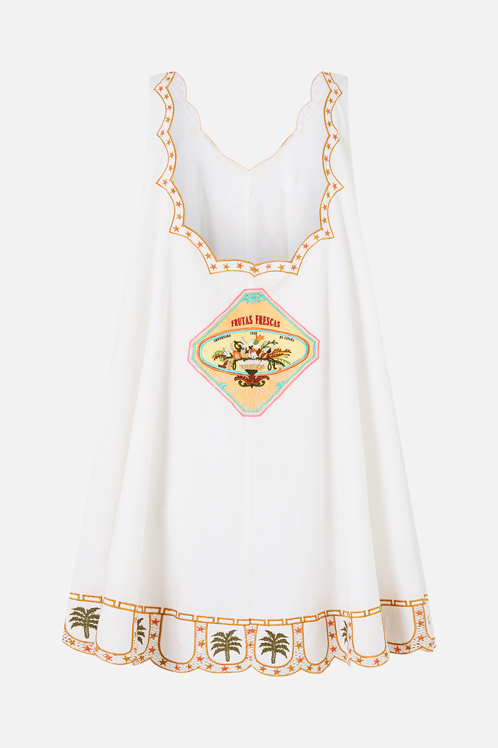 VESTIDO CORTO CON BOLSILLOS Y ESPALDA BAJA VA VA VINTAGE
