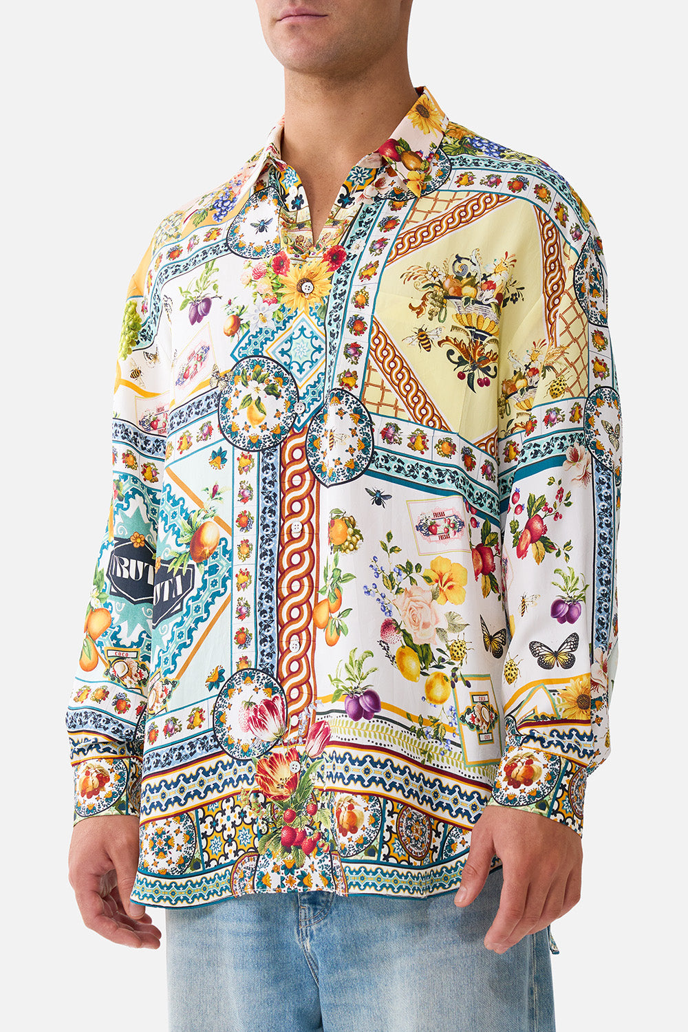 LONG SLEEVE OVERSIZED SHIRT MAGIC OF THE MERCADO