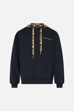 CONTRAST HOODED SWEATSHIRT TAURUS RISING