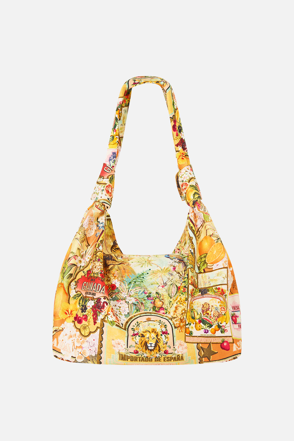 BOLSO DE HOMBRO HOLGADO CON DETALLES DE NUDOS VA VA VINTAGE