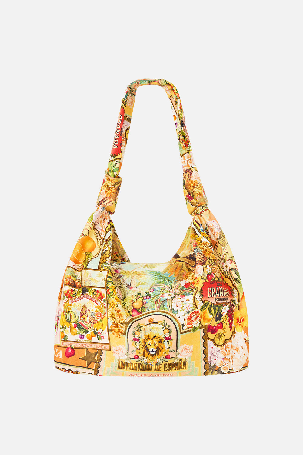 BOLSO DE HOMBRO HOLGADO CON DETALLES DE NUDOS VA VA VINTAGE