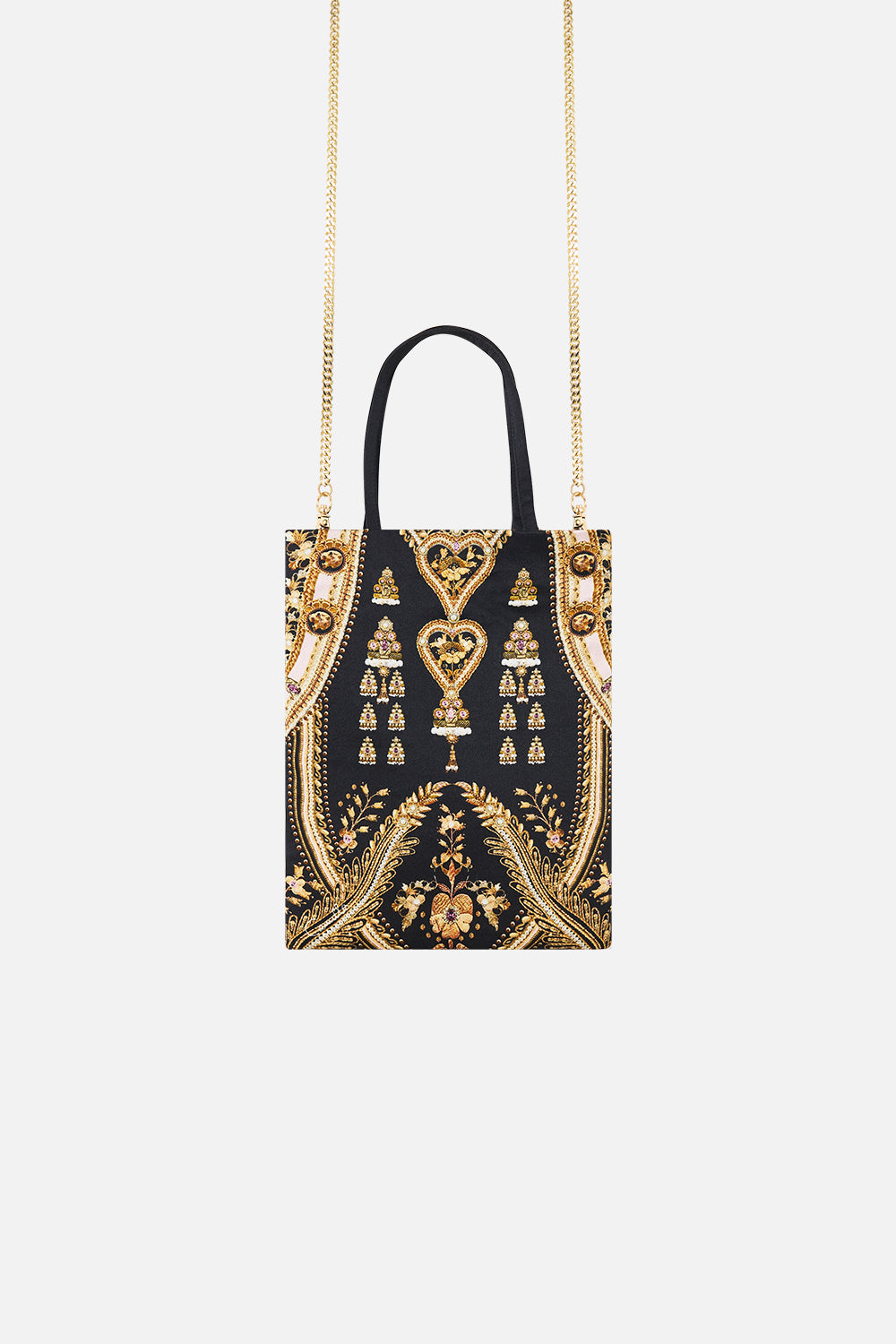 MINIBOLSO ADORNADO CON CADENA TAURO ASCENDENTE