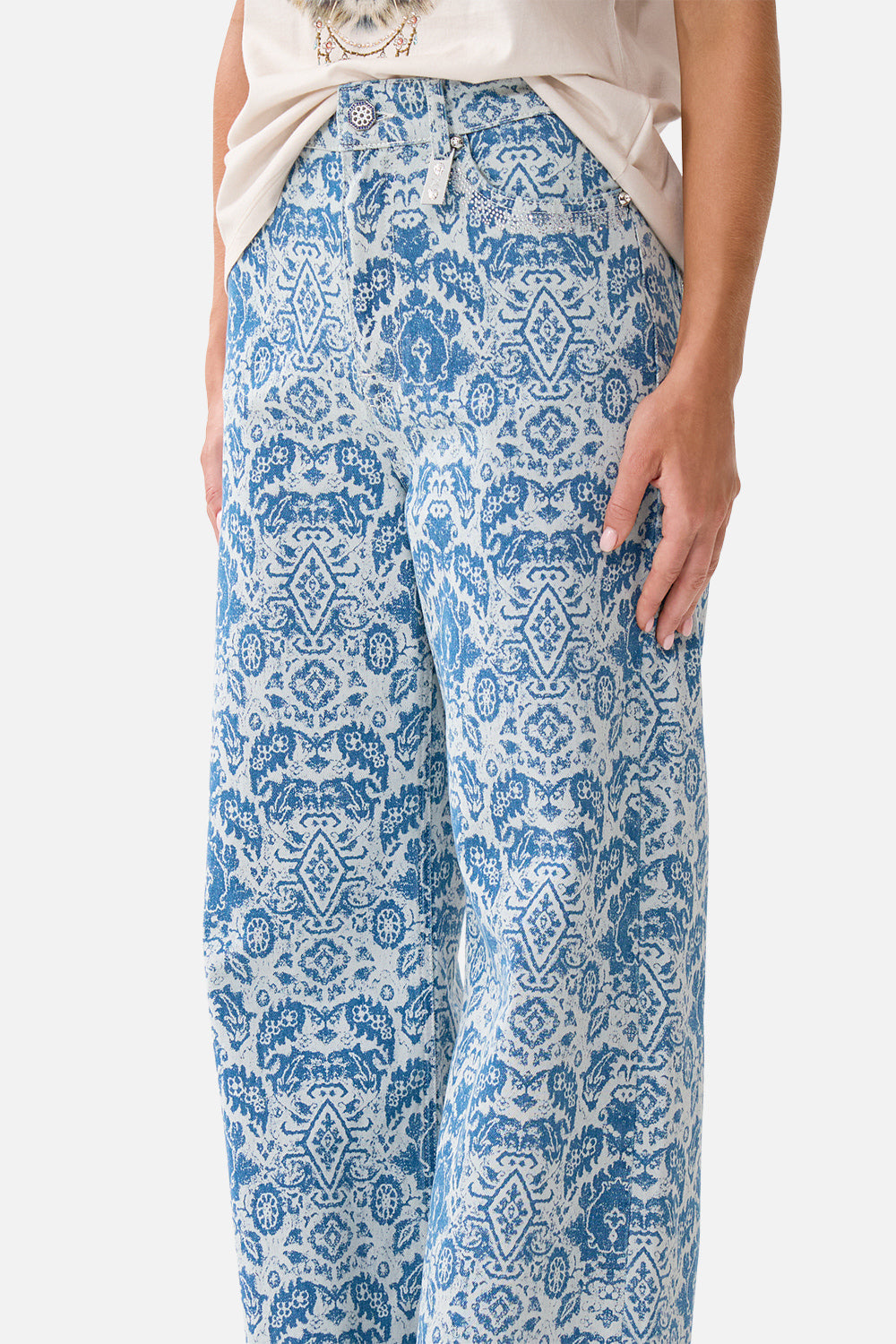 JENNA HIGH WAISTED FLARE DENIM