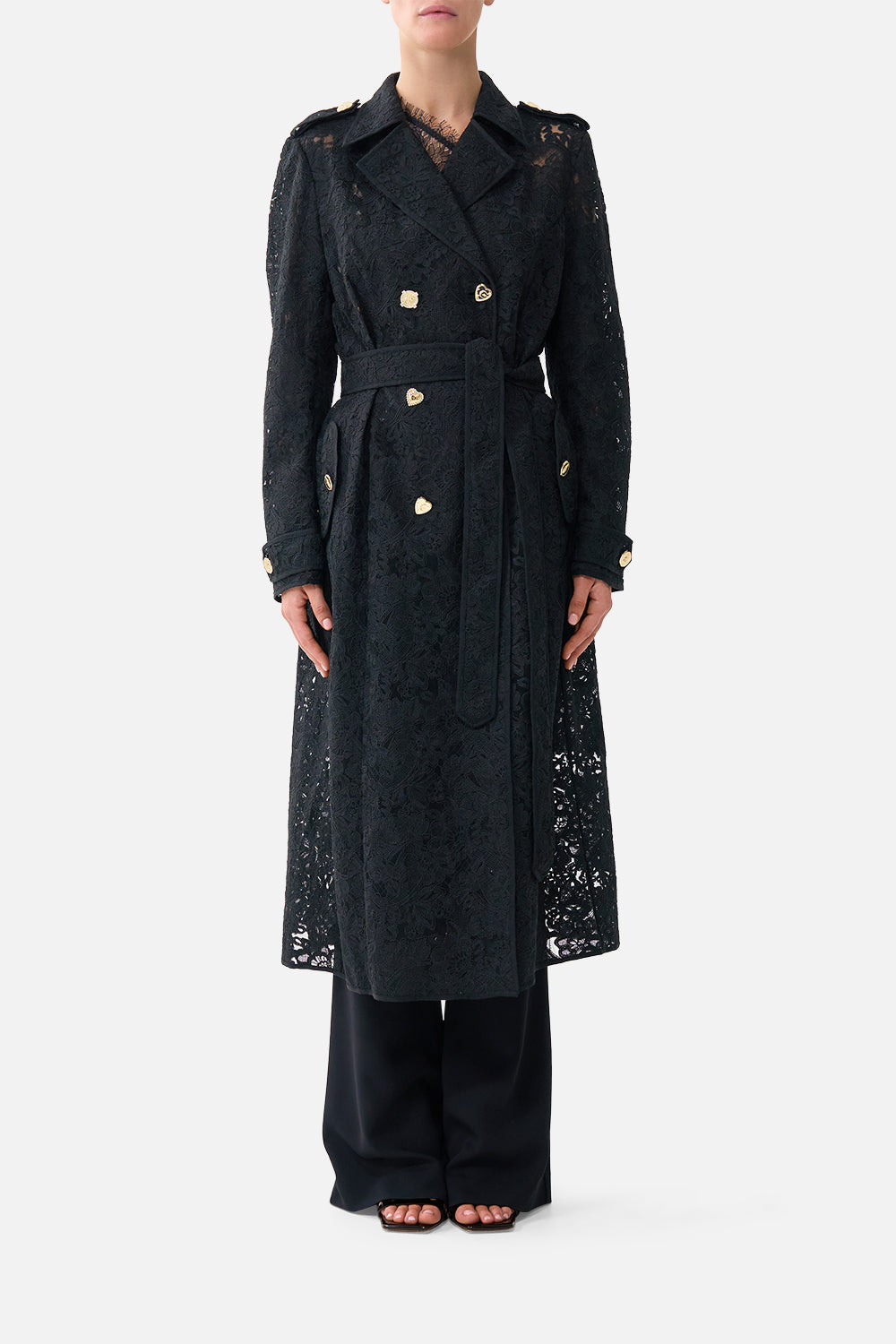 The Flamenco Folklore Trench Coat | CAMILLA US – CAMILLA