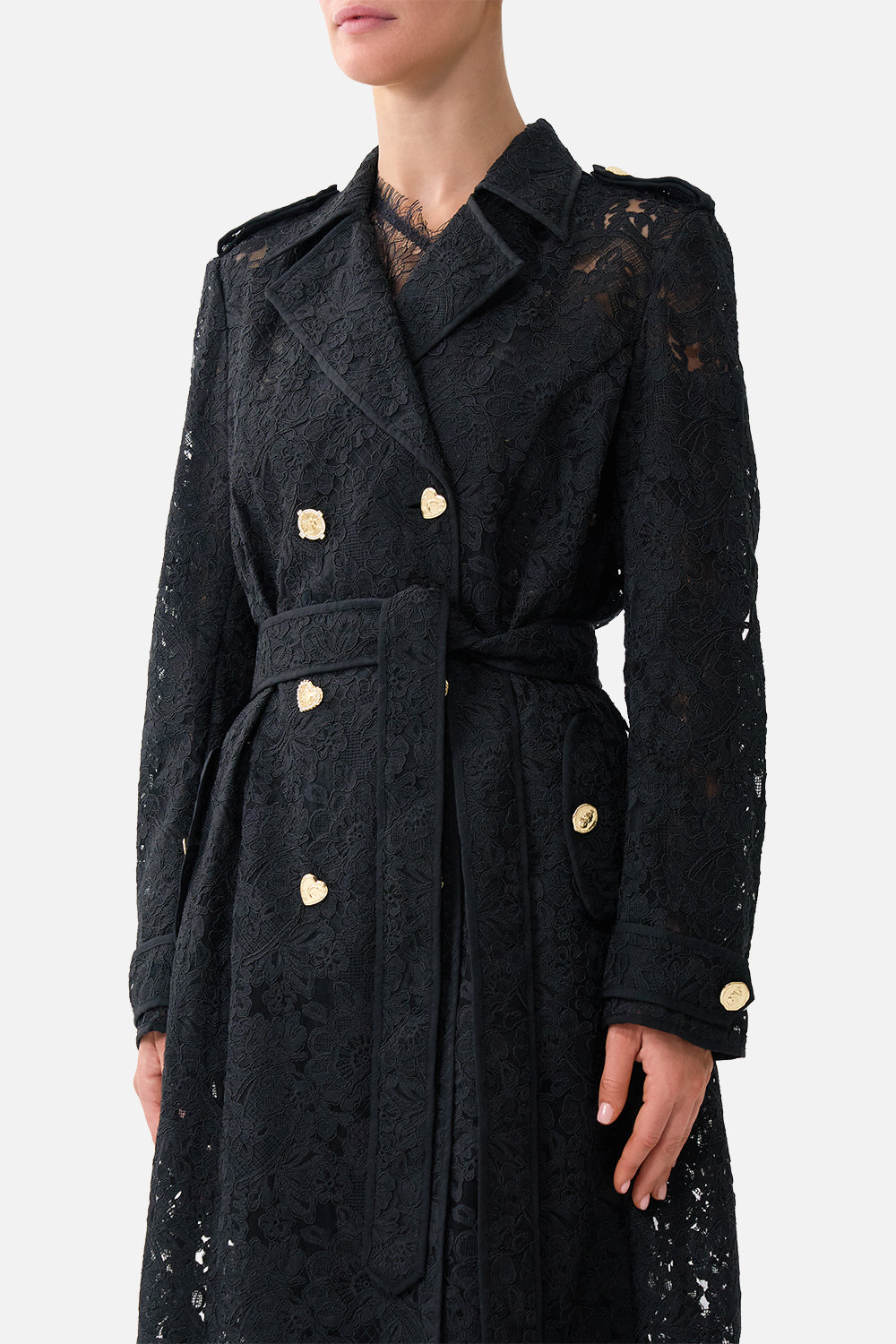 The Flamenco Folklore Trench Coat | CAMILLA US – CAMILLA
