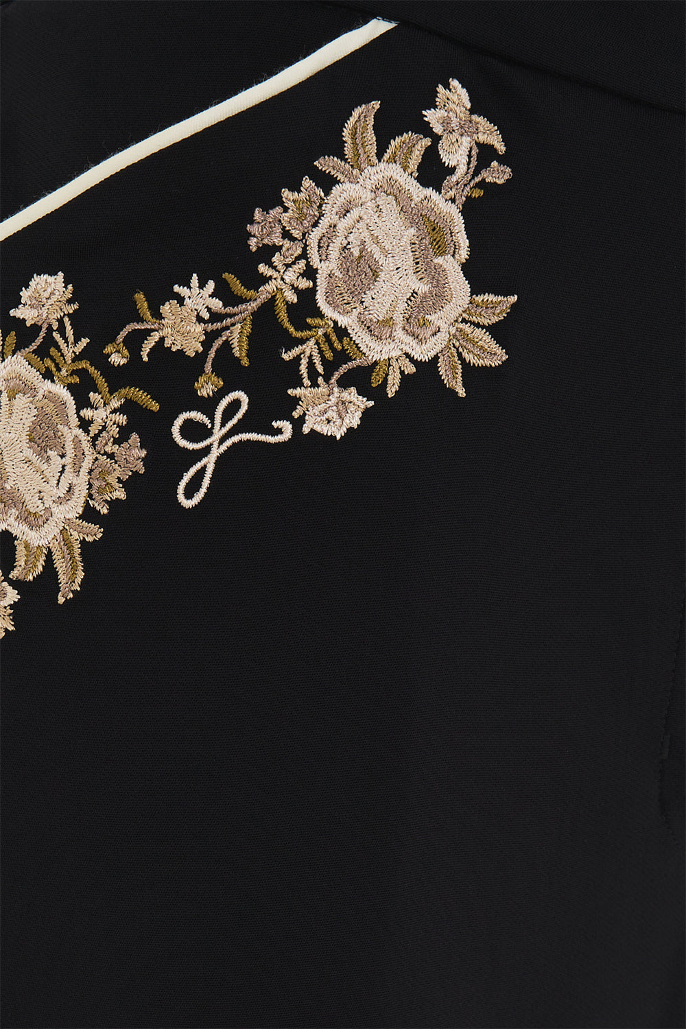 FLARE TROUSER WITH SEAM DETAIL FLAMENCO FOLKLORE