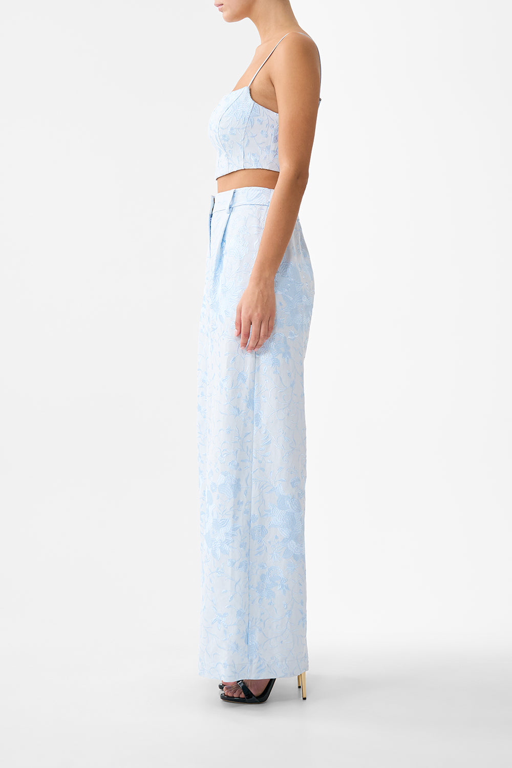 PANTALÓN DE CINTURA ANCHA SEVILLE SWEETHEART