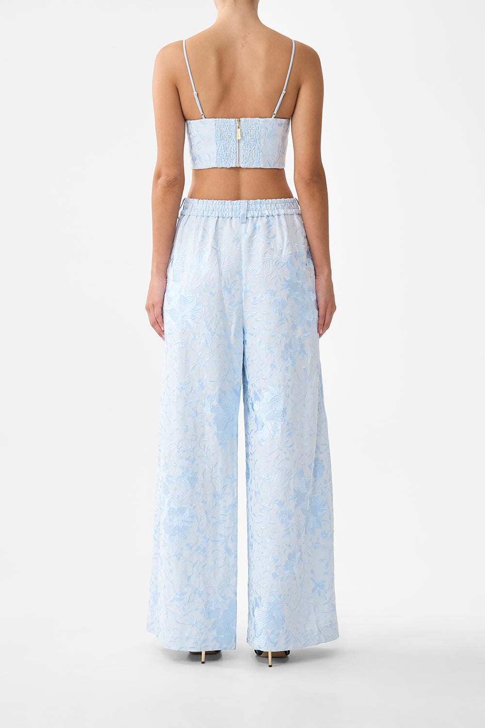 PANTALÓN DE CINTURA ANCHA SEVILLE SWEETHEART