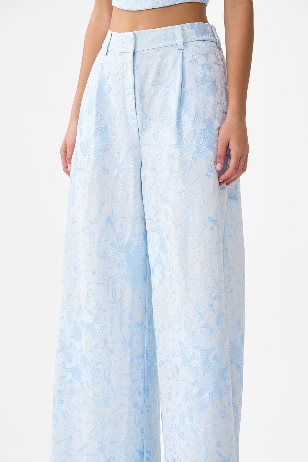 PANTALÓN DE CINTURA ANCHA SEVILLE SWEETHEART