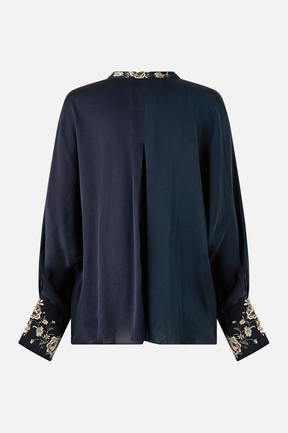 RELAXED PLACKET DETAIL SHIRT FLAMENCO FOLKLORE