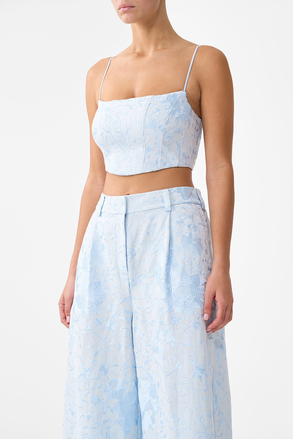 TOP CORTO CORSET ESCOTE CORAZÓN SEVILLA