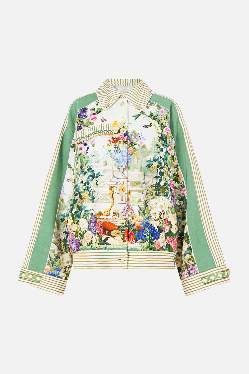 CHAQUETA CORTA ABOTONADA CON DETALLE DE BOLSILLOS ARTE PARA LA EMPERATRIZ