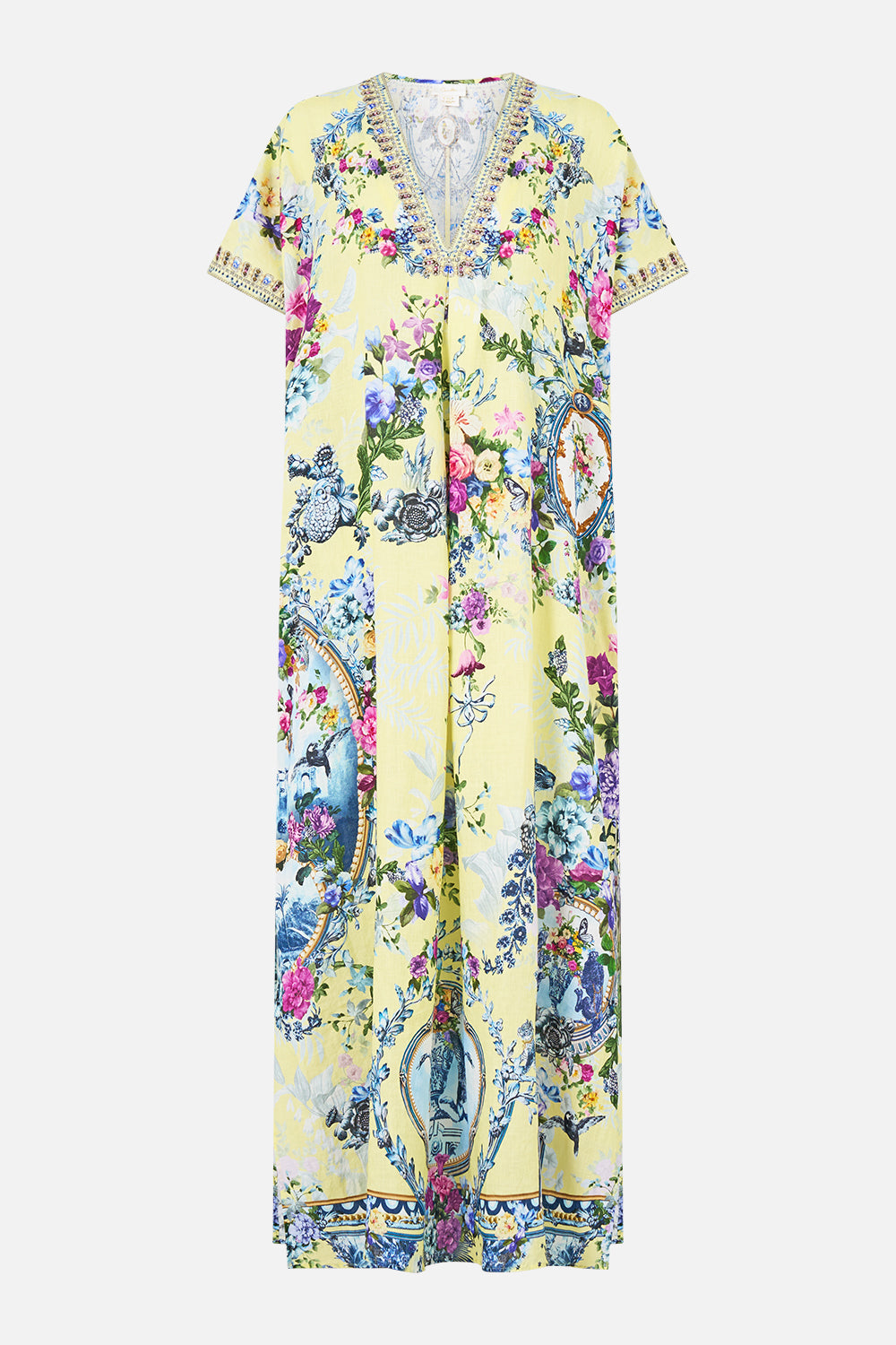 The CAMILLA FRONT PLEAT KAFTAN CHINOISERIE CHILD